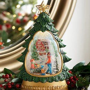 Holiday Traditions Illuminated Glitter Tree by Valerie Tree Farm